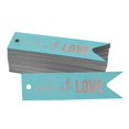 thumbnail image 1 of Inkdotpot Rose Gold Foil Paper Hang Tags Made With Love Text Favor Tags 50 Pieces, 1 of 1