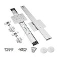 thumbnail image 4 of GUOOL Hidden Flip up Cabinets Door Slide Rails Sliders Easy to Install Door Hardware Kit for Kitchen Cabinet Bedroom Home Bookcases 350mm, 4 of 9