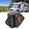 thumbnail image 4 of Disjoncteur, Étanche 32V Réinitialisation Manuelle Protecteur de Surcharge avec Interrupteur pour Voiture Bateau Camion Bus RV ATV 80A, 4 of 8