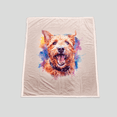 thumbnail image 3 of Pets, Paws and Ideas Couverture Imperméable pour Animaux de Compagnie pour Chiens et Chats, Protecteur Réversible pour Meubles, Lit et Canapé, Anti-Déversement, Lavable, Housse en Molleton Sherpa Douce Motif Terrier, 3 of 8