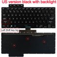thumbnail image 1 of Clavier Anglais US pour ASUS ROG Zephyrus ROG Huan 16 G16 GA503 GA503Q GA503QR GA503QS Huan 15 G15 GU603 GU603H avec Rétroéclairage Noir Coloré bac., 1 of 6