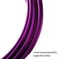 thumbnail image 4 of Aluminum Wire Thickness Bendable Wires Bike Easy to Use Craft Wire Handy Installation Durability Rust-proof for Crafts DIY purple, 4 of 8