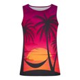 thumbnail image 4 of Birdeem Nouveau Débardeur Décontracté Mode Homme Été Floral Hawaïen Imprimé Sport Col Rond, 4 of 4