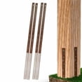 thumbnail image 1 of Post Buddy Pack Of 4 Easy Fence Post Repair (To Fix 2 Broken Wood Posts) Fast And Easy To Install Highly Effective Long-Lasting, 1 of 4