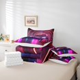 thumbnail image 4 of Car 7 Pieces Bedding Set Sports Race Car Twin Comforter Set,Extreme Sport Bed In A Bag,Racing Automobile Geometric Sheet Set for Kids Teens Men, 4 of 5