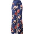 thumbnail image 3 of ORUYROP Womens Wide Leg Yoga Palazzo Pants Casual Printed Drawstring Trousers, 3 of 5