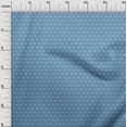 thumbnail image 3 of oneOone Rayon Blue Fabric Asian Block Tile Fabric For Sewing Printed Craft Fabric By The Yard 56 Inch Wide, 3 of 4