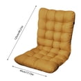 thumbnail image 2 of All-Weather Chair Cushion with Integrated Fixed Strap for Patio Furniture and Indoor Seating, 2 of 4