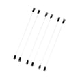 thumbnail image 2 of Dalazy 3 Pairs Elastic Fish Line Nylon Wire w/ Hook for Hair Extensions Hairpieces S, 2 of 9