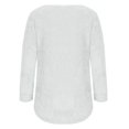 thumbnail image 4 of DPTALR Womens Winter Long Sleeve Round Neck Pullover Sweater, 4 of 4