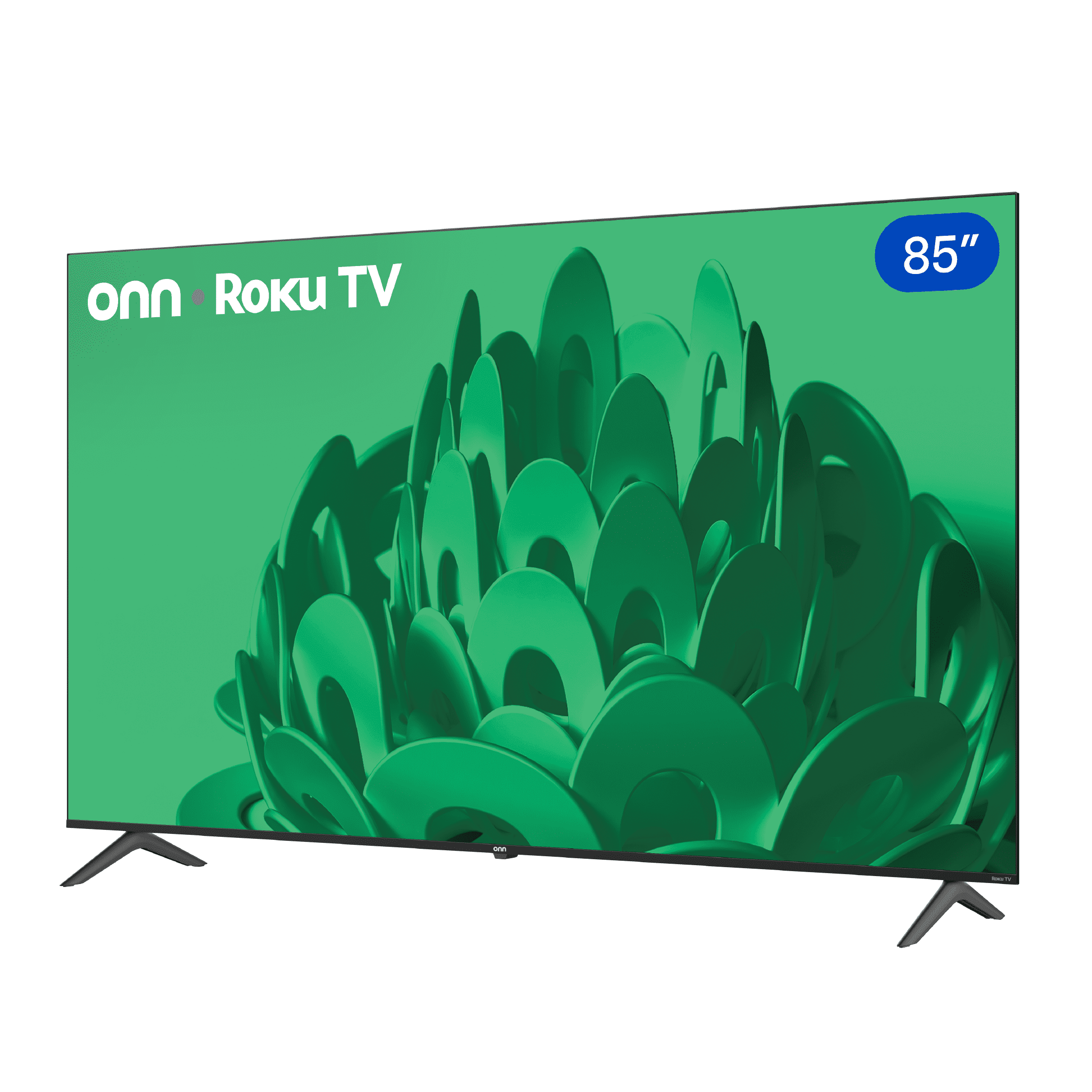 onn 85” QLED 4K UHD Smart Roku TV