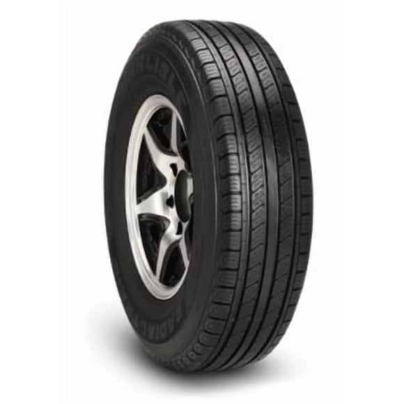 Carlisle Tire Tire 6H04581 Radial Trail HD; ST205 x 75R15; Trailer; Steel Belted; Radial; Black Sidewall; Tubeless; Non-Directional Tread Design; Limited Warranty; Load Range C; 1820 Pounds Max Load