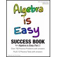 thumbnail image 1 of Algebra is Easy Part 1 SUCCESS BOOK, 1 of 2