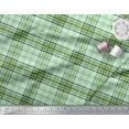 thumbnail image 3 of Soimoi Cotton Voile Fabric Window Pane Check Print Fabric by The Yard 56 Inch Wide, 3 of 3