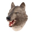 thumbnail image 2 of as show Realistic Wolf Hand Puppet Soft Rubber Toy For Kids Role Play, Stretchy Expressions, Safe And Odor-Free, 2 of 4