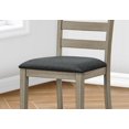 thumbnail image 4 of Monarch Specialties Dining Chair, 44" Height, Counter Height, Dining Room, Kitchen, Set Of 2, Upholstered, Side, Transitional, 4 of 4