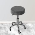 thumbnail image 3 of GROWTH TANK Housse de Tabouret de Bar Anti-Poussière Lavable Housse de Remplacement Extensible Gris, 3 of 4
