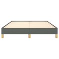 thumbnail image 3 of vidaXL Bed Frame Dark Grey 152x203 cm Queen Fabric, 3 of 6