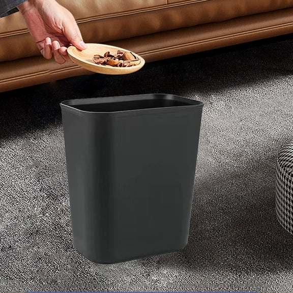 LSLJS Bathroom Trash Can Contactless Trash Can Large Capacity Trash Can 8L Living Room Trash Can Thickened Trash Can, Garbage Can