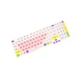 thumbnail image 1 of Keyboard Protector Skin Universal for ASUS TUF Gaming Keypad Thin Silicone Waterproof A15 Laptop Accessories Colorful Pink, 1 of 9