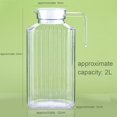thumbnail image 3 of Oleegame 2PC Glass Bottle Multifunctional Heat PC Plastic Beverage Dispenser The Perfect Blend For Home & Commercial Use, 3 of 9
