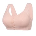 thumbnail image 1 of AherBiu Bras for Women Push up Wireless Full Coverage Bralettes Comfort Smoothing Unlined Front Closure Everyday Bras, 1 of 4
