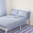 thumbnail image 2 of Mainstays Kids Ensemble de draps en microfibre, grand lit, étoiles, 4 pièces., 2 of 8