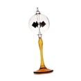 thumbnail image 1 of ziyahi Solar Crookes Radiometer Glass Desktop Ornament Entrance Yellow for Shelf Bookshelf Yellow 9x21 cm, 1 of 6