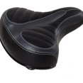 thumbnail image 4 of Bike Stripe Saddle Soft Saddle Comfortable Breathable Seat Cushion Saddle Spring Style, 4 of 8