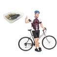 thumbnail image 3 of ZLight BRASS ADAPTOR PRESTA for SCHRADER BICYCLE VALVE CONVERTER PUMP 32pcs BIKE 15 pcs, 3 of 6