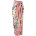 thumbnail image 4 of EGNMCR Bikini Set Women's Halter Split Three-piece Printed Swimsuit, 4 of 7