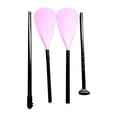 thumbnail image 2 of Almencla Kayak Paddle 4 Sections Detachable Boat Paddle for Surfing Canoeing Kayaking Pink, 2 of 8