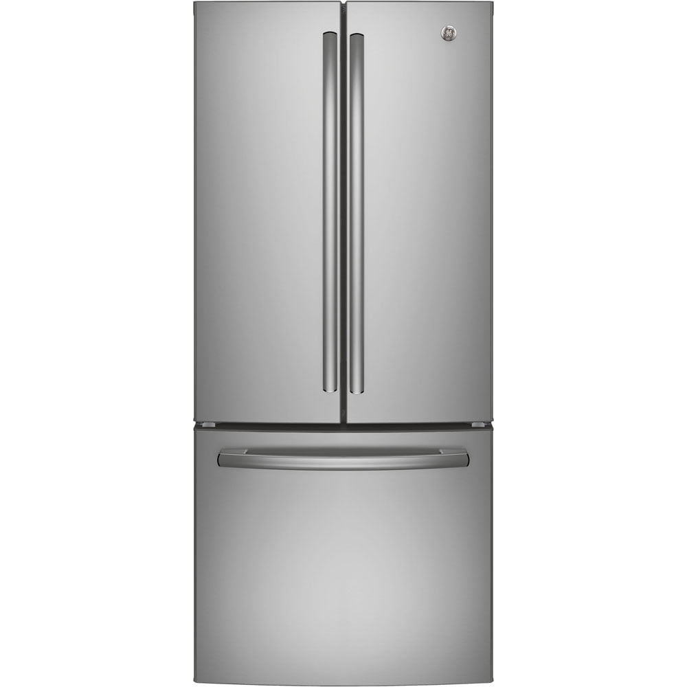 GE 20.8 Cu. Ft. French-Door Refrigerator Fingerprint Resistant Stainless Steel - GNE21DYRKFS