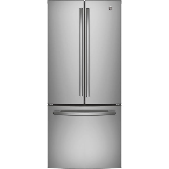 GE 20.8 Cu. Ft. French-Door Refrigerator Fingerprint Resistant Stainless Steel - GNE21DYRKFS