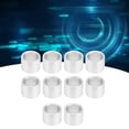 thumbnail image 1 of Pack Of 10 Aluminum Alloy Spacer Lightweight Structural Support Fittings Unthreaded Spacers Round Gasket Outer Diameter 8mm, 1 of 8