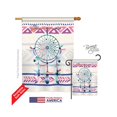 thumbnail image 1 of Breeze Decor 15101 Sud-Ouest Dreamcatcher Drapeau de la Maison d'Impression Verticale Recto-Verso - 28 x 40 Po., 1 of 1