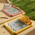 thumbnail image 1 of Magnetic Drawing Board for Childs, Educational Art Toy with Bead Pen and Pattern Guide, Fine Motor Skill Development Learning Toy for Preschool, Kindergarten, and Home Play, 1 of 4