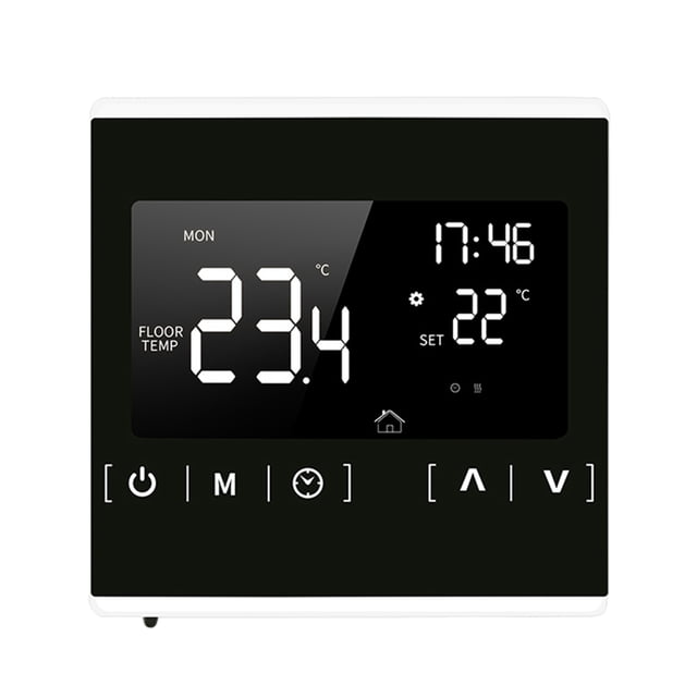 Smart LCD Touchscreen Thermostat for Home Programmable Electric Floor Heating System Thermoregulator AC 85- Temperature Controller