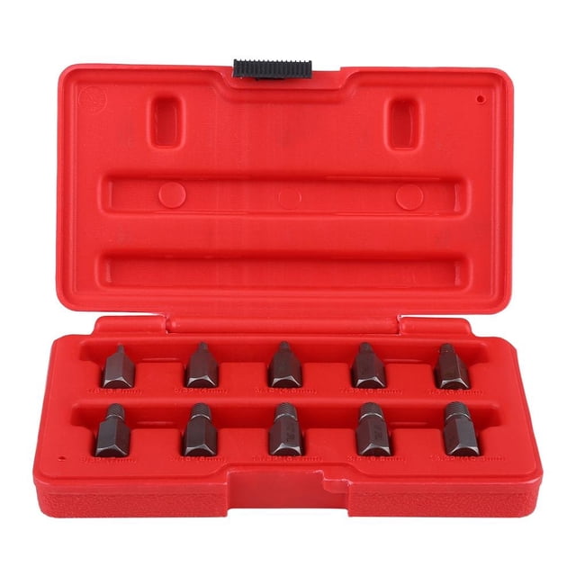 LAFGUR 10 Pcs/ensemble Extracteur de Vis Outils de Retrait de Goujon 3.2-10.3mm