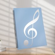 1 Pcs 40 Pages Flexible Stave Notebook Book Composition High Quality Manuscript Staff Stave Music Notebook Page Turning Paper