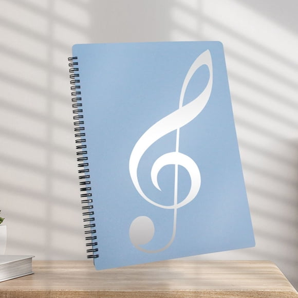 Flexible 40 for Pages Music for Score Folder for A4 Music Book Clip Sheet Note Folder
