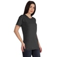 thumbnail image 2 of Inkmeso Womens Basic Crewneck Tshirt Short Sleeve Regular Fit Long Tee Workout Top, 2 of 8