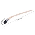 thumbnail image 2 of Unique Bargains 16' Length 1.5' Width Bristle with Long Wood Handle Black Bent Radiator Paint Brush, 2 of 5