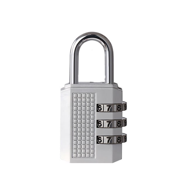 4-Digit Password Combination Padlock Zinc Alloy Suitcase Smart Password Lock