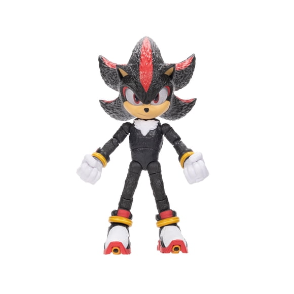 Sonic The Hedgehog â 5-Inch Shadow Action Figure â 20+ Points of Articulation â Official Collector Toy â Boys & Girls Ages 3+