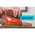 thumbnail image 3 of BLACK+DECKER BDERO600 2.4 Amp Corded 5-inch Random Orbital Sander, 3 of 8
