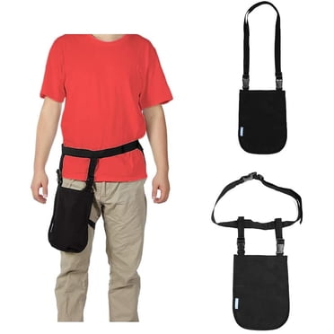 Sac pour Jambe de Cathéter Drainage Urinaire Support de Sac de Cathéter Fournitures de Cathéter Sacs d'Urine pour Cathéter avec Ceinture de Taille et d'Épaule Ajustable