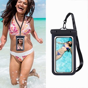 Kctiaxy Poche Téléphone Universel Pouch Ipx8 Coque pour la plage Cellulaire Sac sec avec Lanyard Convient à tous les téléphones jusqu'à 6.7in Appareils de cuisine