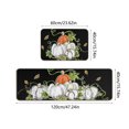 thumbnail image 3 of Rbaofujie 2 Pcs Kitchen Rugs and Mats for Floor Non-Slip Backing Mat Kitchen Decor Kitchen Rug Decor 16x24in+16x48in Halloween Decorations, 3 of 6