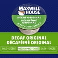 thumbnail image 2 of Maxwell House, Decaf Coffee 100% Compostable Pods, 12 Pods, Medium, 2 of 15